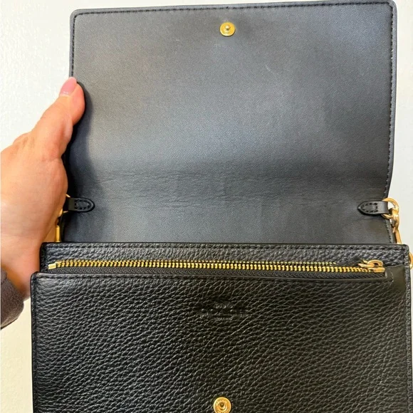 Coach Anna Foldover Clutch Crossbody - Picture 6 of 13